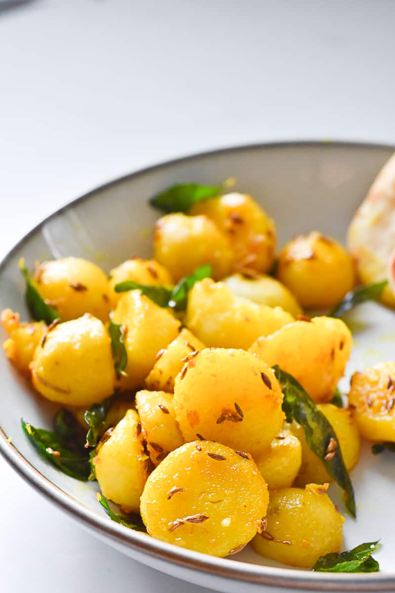 jeera aloo made with 5 ingredients