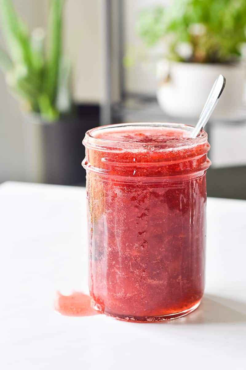 homemade strawberry cinnamon jam