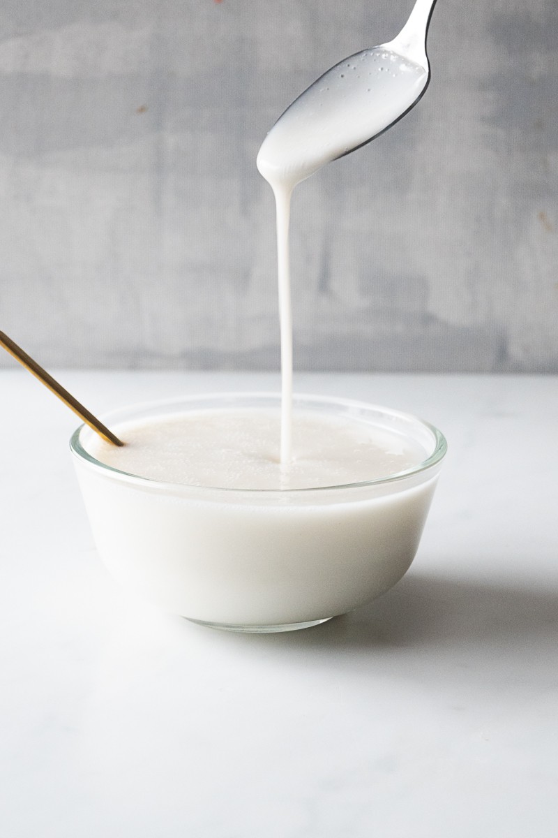 vegan condensed milk made with just two ingredients