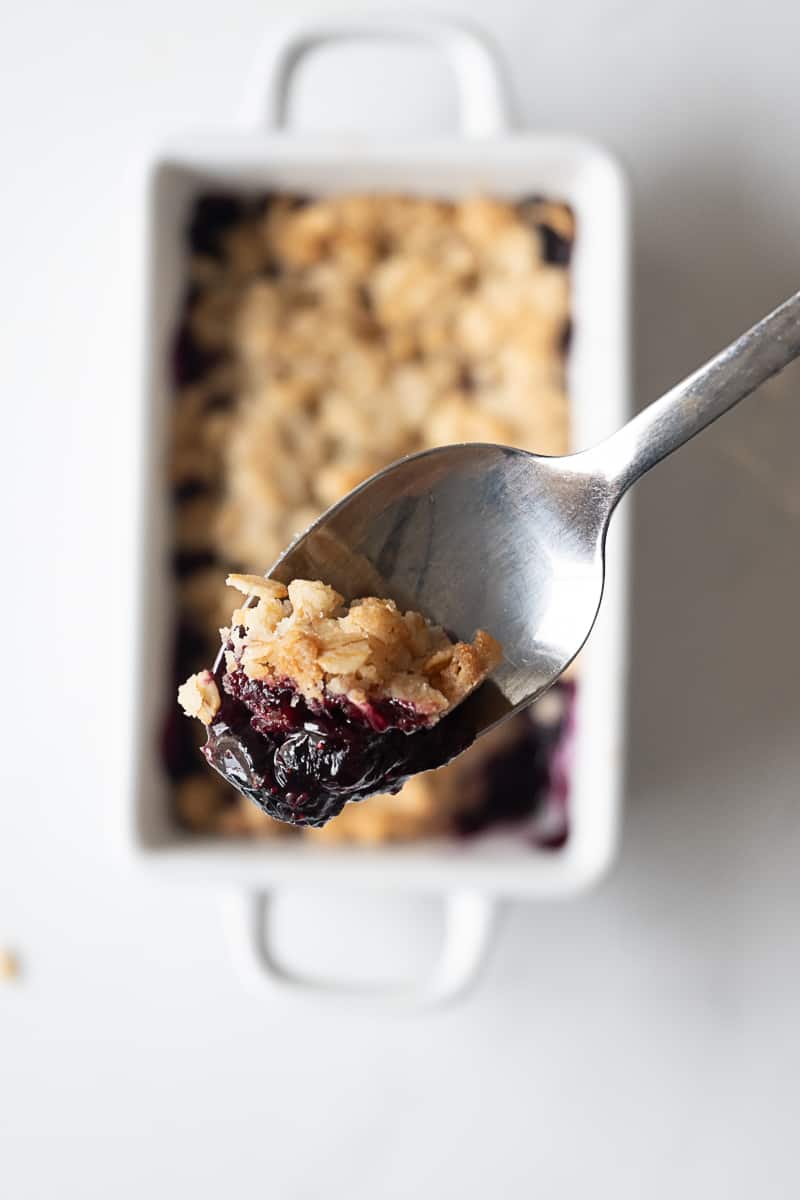 ultimate blueberry crumble recipe
