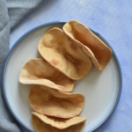 Easiest taco shell recipe at home. made with whole wheat and gram flour. - priyascurrynation.com #recipes #homemade #easy