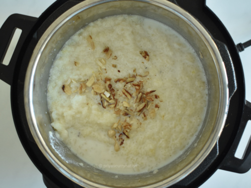 Rice kheer recipe in pressure online cooker