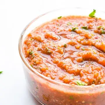 homemade, 5 minutes quick fresh salsa recipe