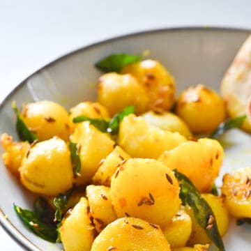 jeera aloo made with 5 ingredients