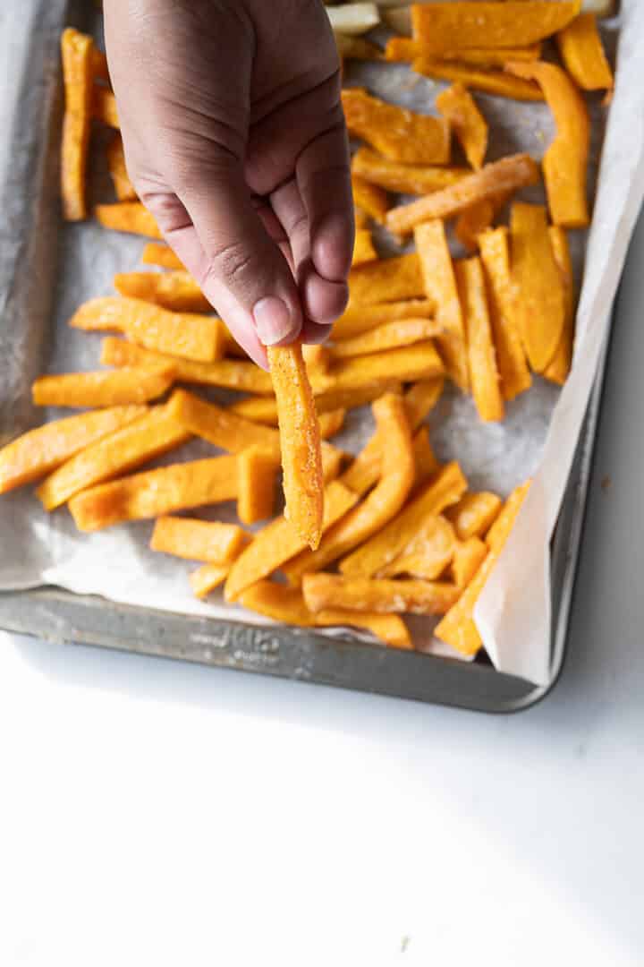oven-baked fries