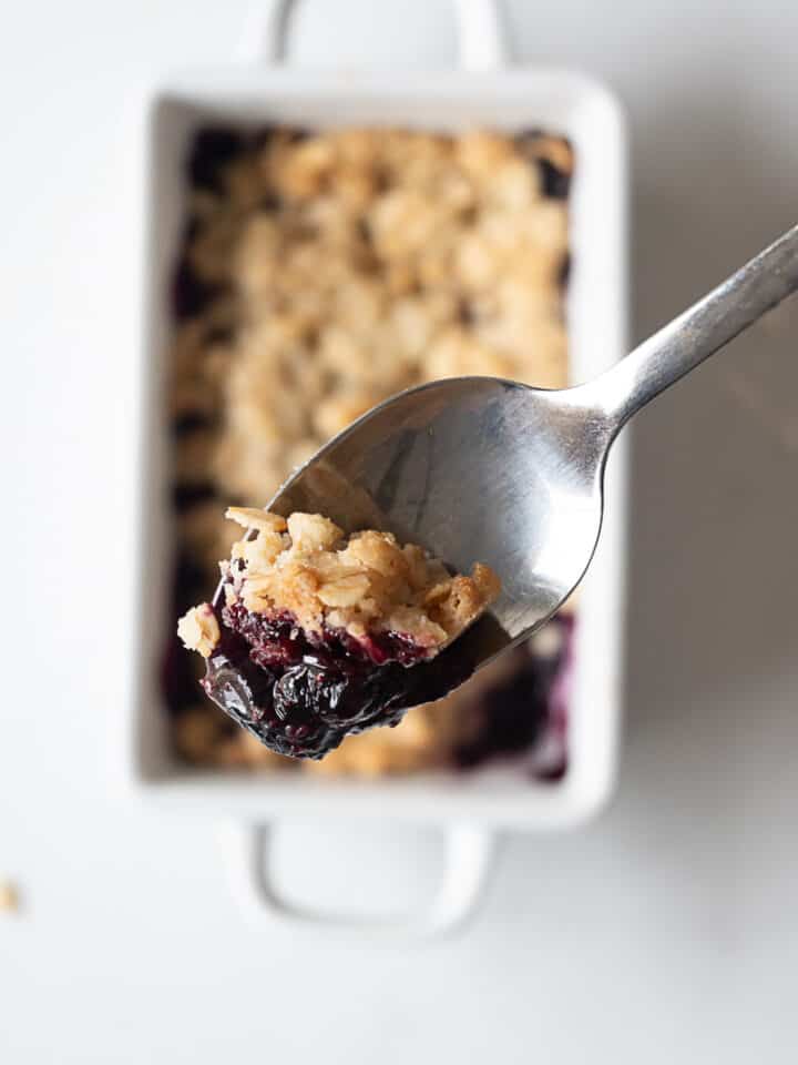 ultimate blueberry crumble recipe