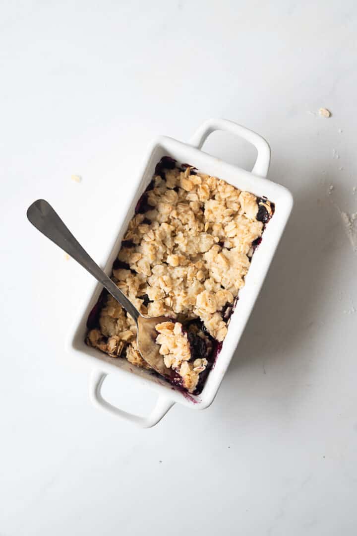 ultimate blueberry crumble recipe 